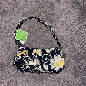 New Vera Bradley Maggie Yellow Bird shoulder bag